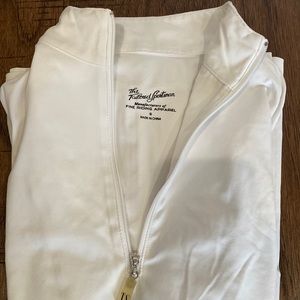 Tailored Sportsman IceFil women’s riding shirt, long sleeve, small, white.